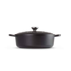 Cocotte Risotto Redonda 30cm Preto Mate