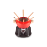 Cast Iron Fondue Set Luxe 2L Cerise