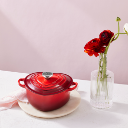 Heart Stainless Steel Knob 45mm - L'Amour