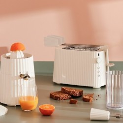 Set 2 Toaster Racks White - Plissé