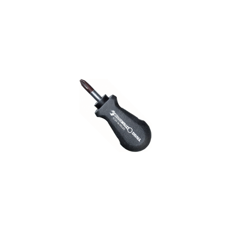 STAHLWILLE Cross-Head Screwdriver DRALL+ for Phillips-Recess®, Stubby Size 1