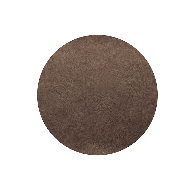 Mantel Individual ᴓ38cm Nougat - Vegan Leather Mantel Individual ᴓ38cm Nougat - Vegan Leather