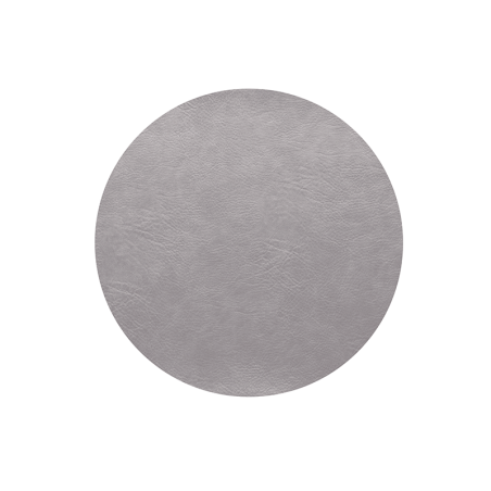 Placemat ᴓ38cm Silver Cloud - Vegan Leather