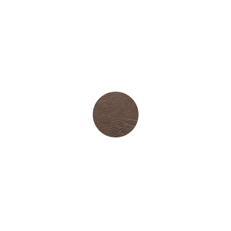 Juego de 4 Posavasos ᴓ10cm Nougat - Vegan Leather