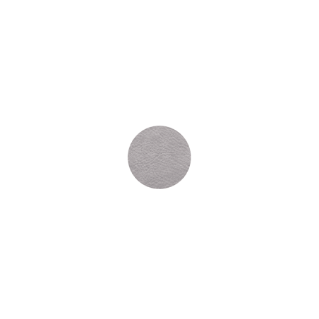 Juego de 4 Posavasos ᴓ10cm Gris - Vegan Leather