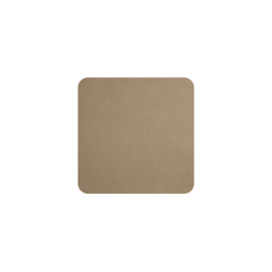 Juego de 4 Posavasos 10x10cm Arenita - Soft Leather