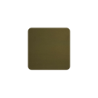 Set of 4 Coasters 10x10cm Khaki - Soft Leather