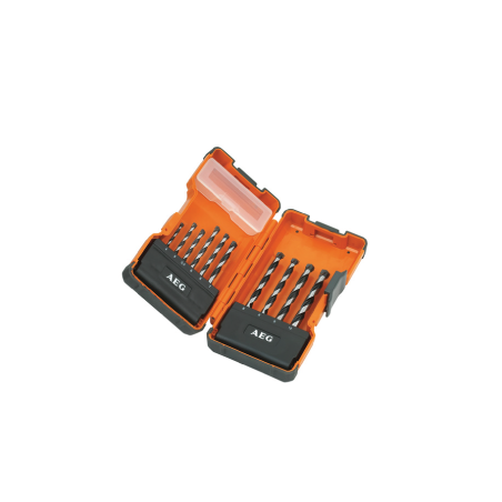AEG 10 Single Power Set Stone Drill Bits