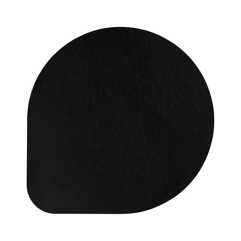 Placemat Black - Vegan Leather