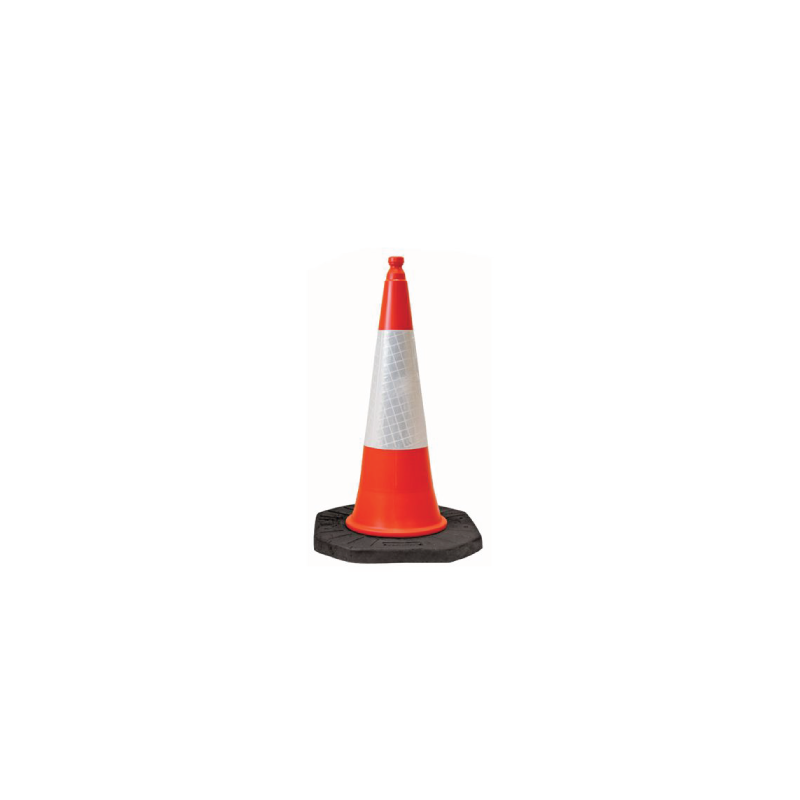 CONE SINALIZAÇÃO 100CM BANDA REFLECTORA