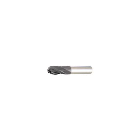 SOMTA Coated Ball Nose Solid Carbide 4 Flute End Mill Ø 10 mm