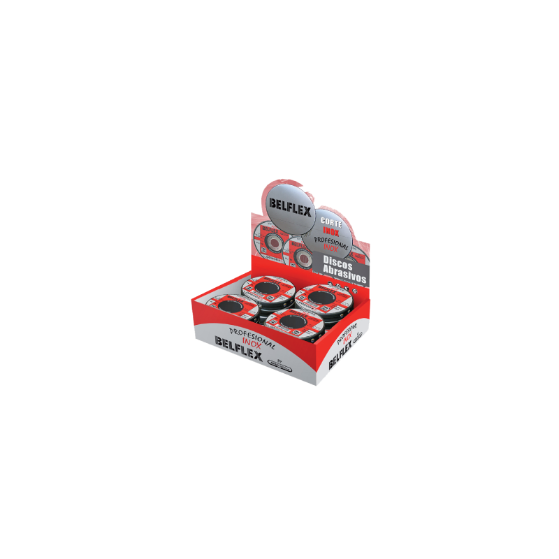 BELFLEX Display Box with Stainless Steel Discs 115 x 1 x 22 mm BELFLEX Display Box with Stainless Steel Discs 115 x 1 x 22 mm