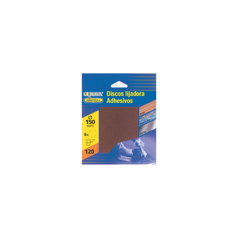 Discos Adhesivo para Lijadora G80 230 mm BELFLEX Discos Adhesivo para Lijadora G80 230 mm BELFLEX
