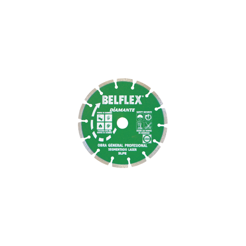 BELFLEX SLP Laser Segmented Professional General Purpose Disc 230 x 7 x 22 mm BELFLEX SLP Laser Segmented Professional General Purpose Disc 230 x 7 x 22 mm