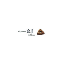 BELFLEX 10 Placas de Corte W/80º AU for Holder 25 mm