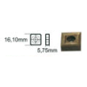 BELFLEX 10 Placas de Corte S/90º for Holder 25 mm