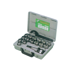 BELFLEX Collet Set OZ25 ISO40 x 15 Pieces M16