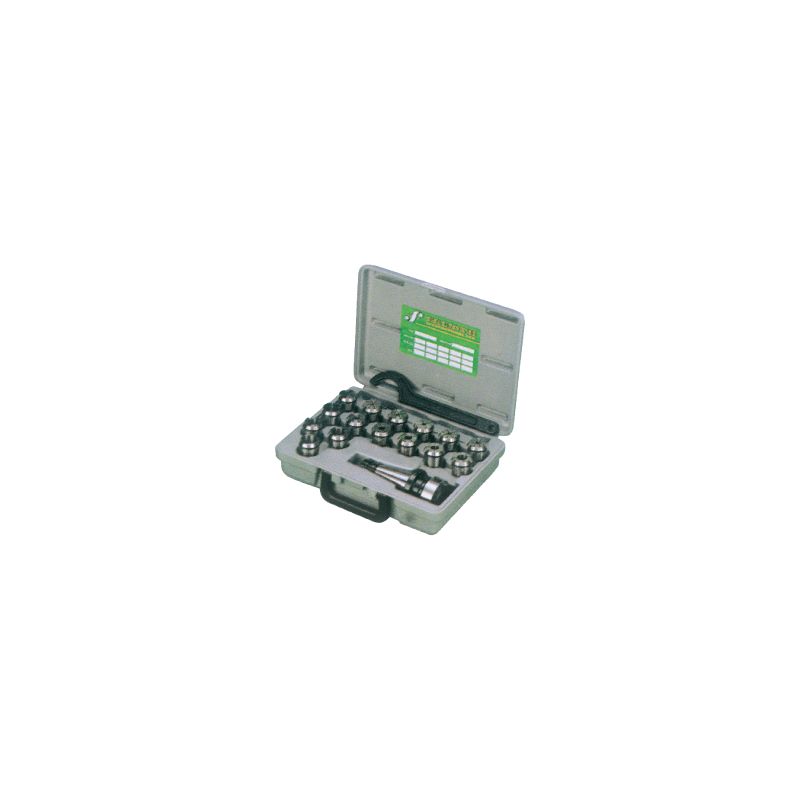 BELFLEX Collet Set OZ25 ISO40 x 15 Pieces M16