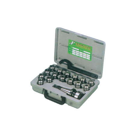 BELFLEX Collet Set OZ25 ISO40 x 15 Pieces M16