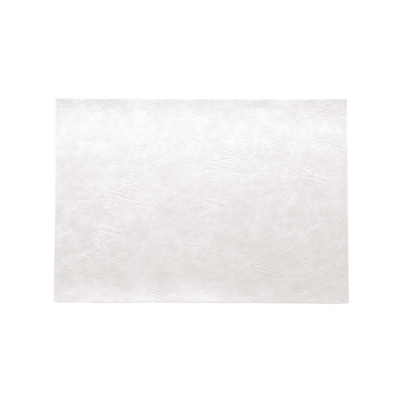 Mantel Individual Blanco - Vegan Leather Mantel Individual Blanco - Vegan Leather