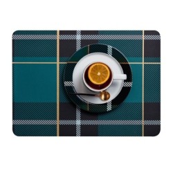 Placemat Petrol - Tartan
