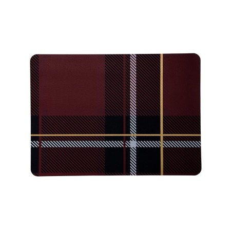 Placemat Red - Tartan