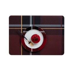 Placemat Red - Tartan