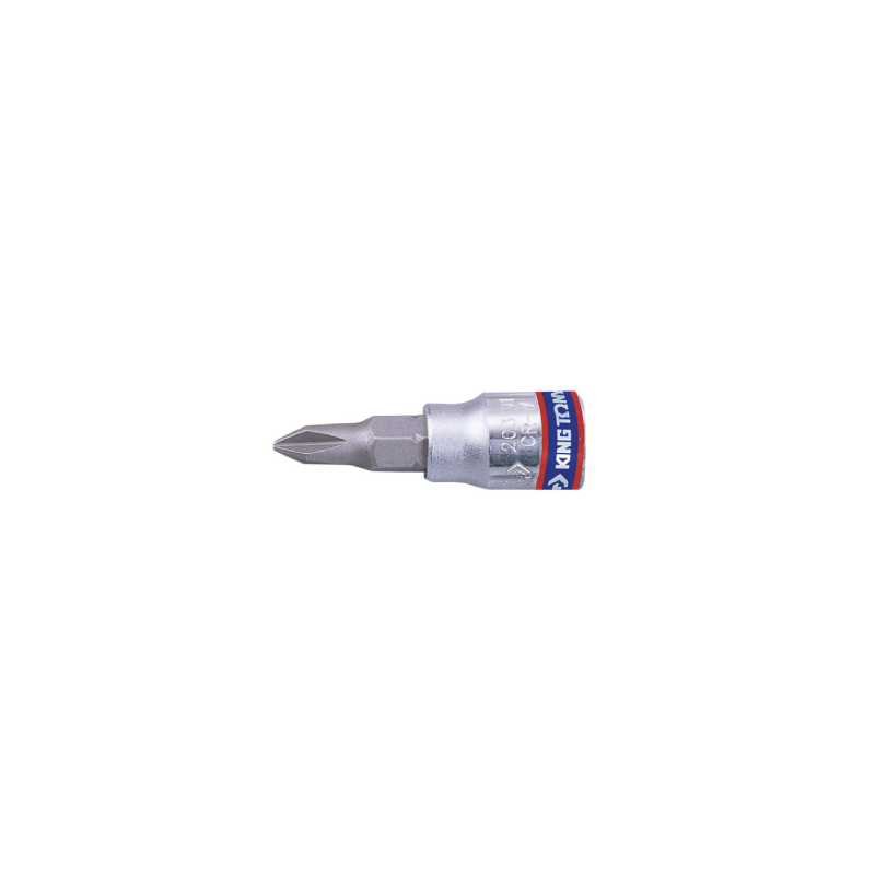 KING TONY 1/4' PHILLIPS® PH2 Bit Socket 37mm