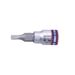 Vaso con Punta Ranurada 8x1.2mm 37mm 1/4' KING TONY