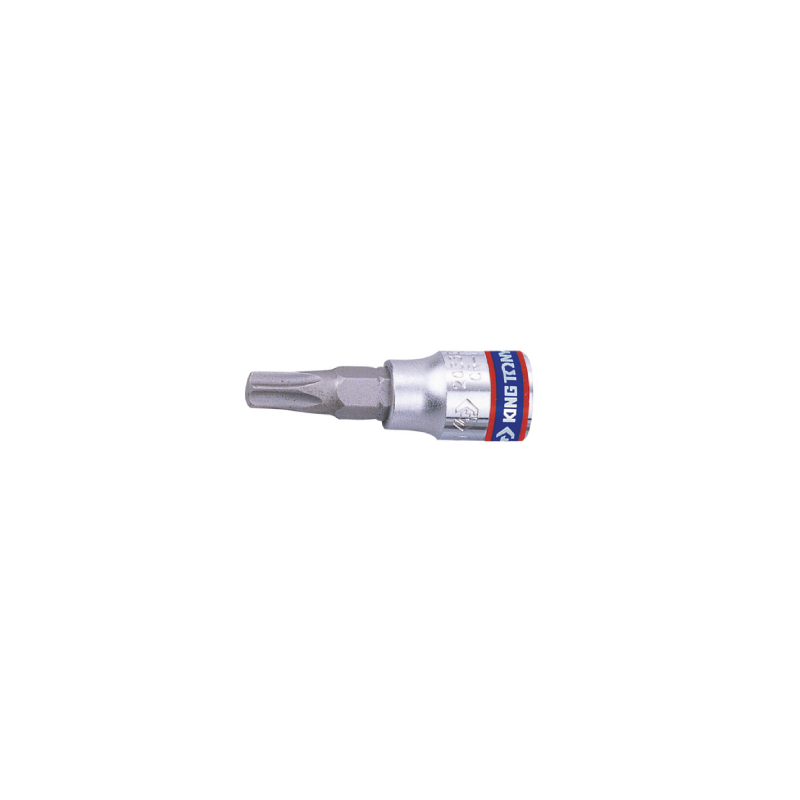 Chave de Caixa com Ponta TORX® T25 37mm 1/4' KING TONY