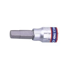 Vaso con Punta Hexagonal H10 37mm 1/4' KING TONY