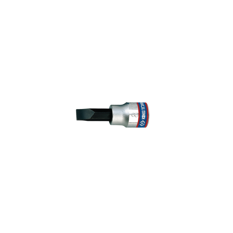 Vaso com Punta Ranurada 3/8' 10x1.6mm KING TONY