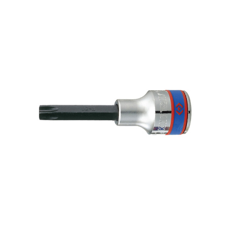 KING TONY T20 1/2' TORX® Internal Screw Bit Socket 80mm