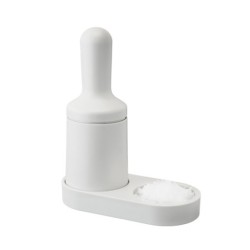 Pepper Mill and Salt Tray