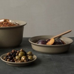 Tabuleiro Refratário Ø26Cm Terra - Cook&Serve