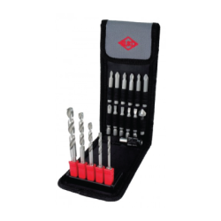 KIT COMB.BROCAS E BITS P/METAL