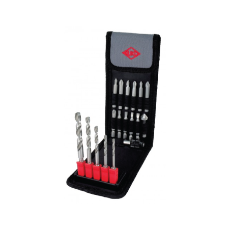 KIT COMB.BROCAS E BITS P/METAL