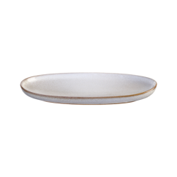 Aperitif Oval Plate 20x10cm Areia – Saisons