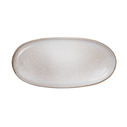 Aperitif Oval Plate 20x10cm Areia – Saisons
