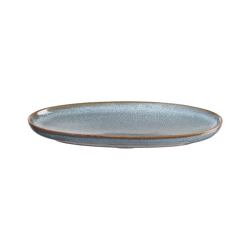 Aperitif Oval Plate 20x10cm Denim – Saisons Aperitif Oval Plate 20x10cm Denim – Saisons