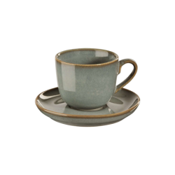 Chávena para Cappuccino com Pires Eucalyptus - Saisons