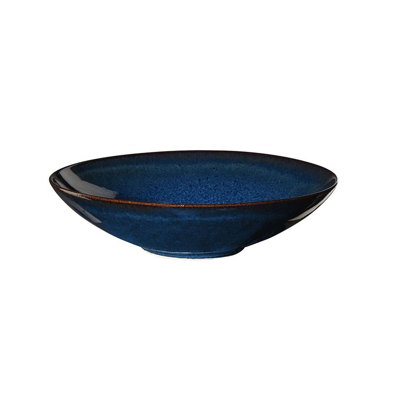 Prato Gourmet Ø23cm Azul Meia-Noite - Saisons Prato Gourmet Ø23cm Azul Meia-Noite - Saisons