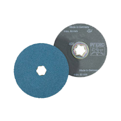 Discos De Lixa Combiclick Tipo Coríndon De Zircônio Z PFERD G24 180 mm