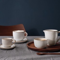 Chávena Cappuccino com Pires 230ml Areia – Saisons