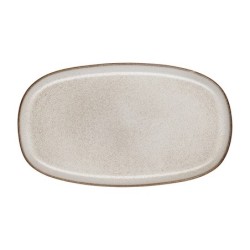 Prato Oval 30x18cm Areia – Saisons