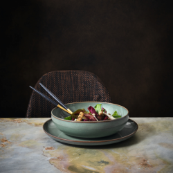 Pasta Plate Ø21cm Eucalyptus - Saisons