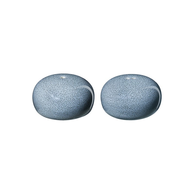 Set of Salt/Pepper Shake ⌀5cm Denim - Saisons Set of Salt/Pepper Shake ⌀5cm Denim - Saisons
