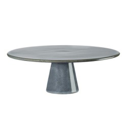 Prato para Bolo com Pé Ø30cm Denim - Saisons