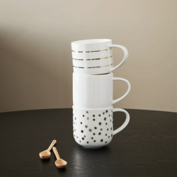 Caneca 400ml Golden Lines - Coppa