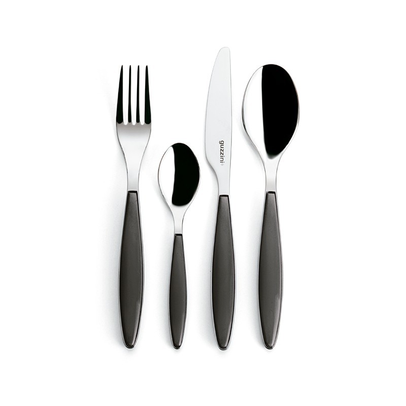 24-Piece Cutlery Set Grey - Feeling 24-Piece Cutlery Set Grey - Feeling